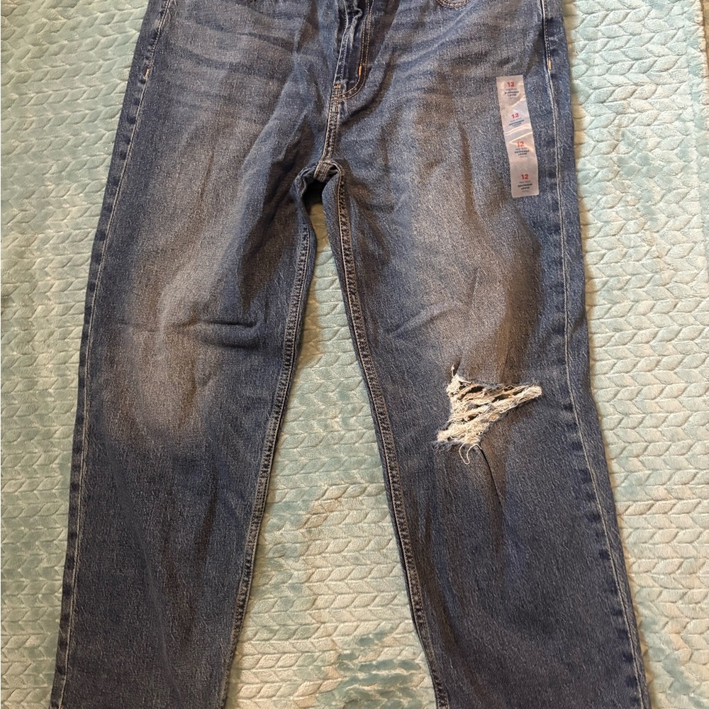Old Navy Straight Jeans in Blue